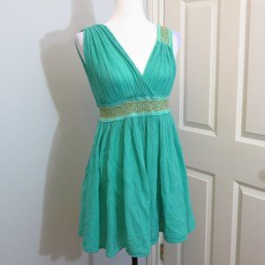 Grecian Style Summer Beach Dress Green